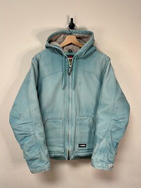 Womens Teal Blue Work Wear Jacket